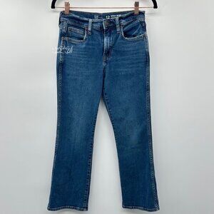 Gap Teen High-Rise Vintage Style Boot Jeans Size 12